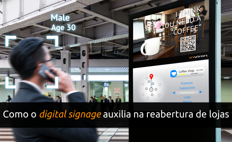 Sinalização digital (digital signage)