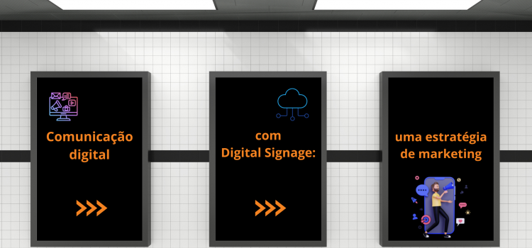 Comunicação digital com Digital Signage
